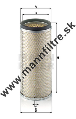 Poistný filter MANN FILTER CF 15 121