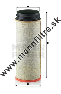 Poistný filter MANN FILTER CF 1631