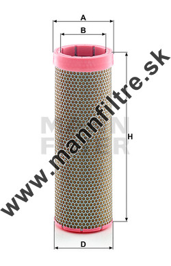 Poistný filter MANN FILTER CF 17 006