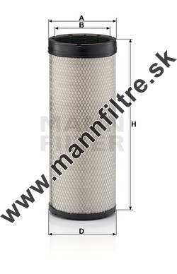 Poistný filter MANN FILTER CF 1800