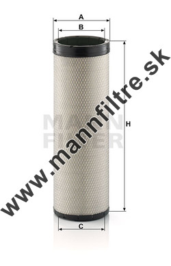 Poistný filter MANN FILTER CF 18 202