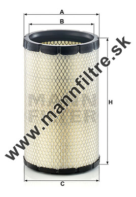 Poistný filter MANN FILTER CF 19 021
