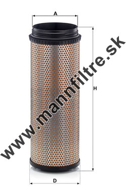 Poistný filter MANN FILTER CF 21 160/1