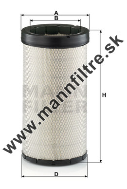 Poistný filter MANN FILTER CF 21 239