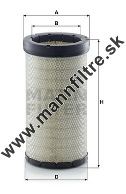 Poistný filter MANN FILTER CF 22 160
