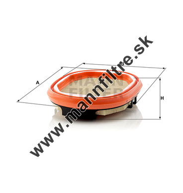 Poistný filter MANN FILTER CF 2530