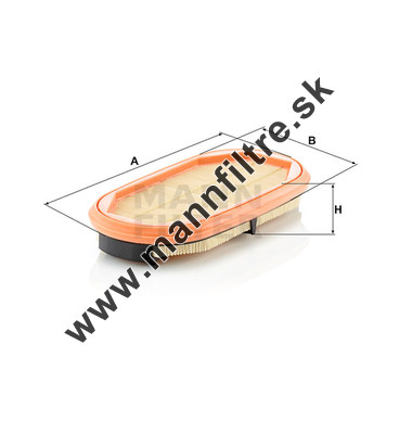 Poistný filter MANN FILTER CF 2631
