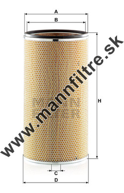 Poistný filter MANN FILTER CF 30 001