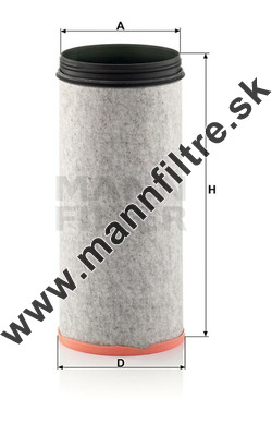 Poistný filter MANN FILTER CF 3300