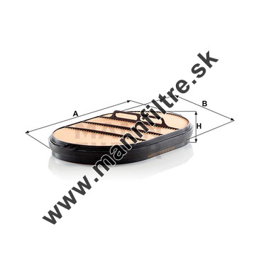 Poistný filter MANN FILTER CF 37 001