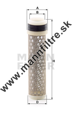 Poistný filter MANN FILTER CF 5001