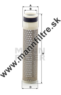 Poistný filter MANN FILTER CF 6001