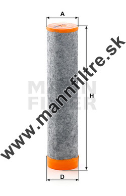 Poistný filter MANN FILTER CF 7001