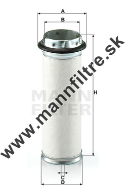 Poistný filter MANN FILTER CF 711