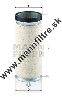 Poistný filter MANN FILTER CF 820