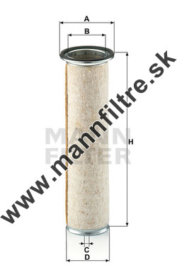 Poistný filter MANN FILTER CF 930