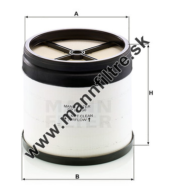 Vzduchový filter MANN FILTER CP 27 150