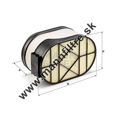 Vzduchový filter MANN FILTER CP 34 360