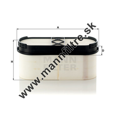 Vzduchový filter MANN FILTER CP 49 001
