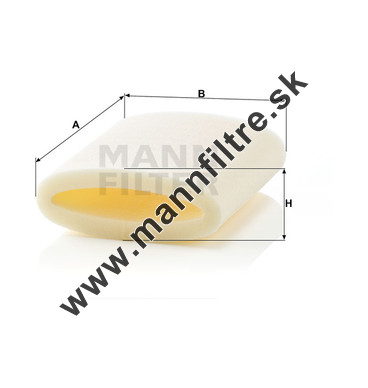 Vzduchový filter MANN FILTER CS 14 100