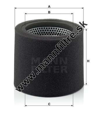 Vzduchový filter MANN FILTER CS 17 110