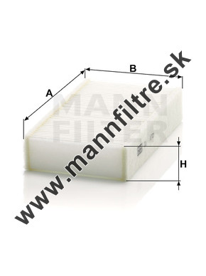 Kabínový filter MANN FILTER CU 1721-2