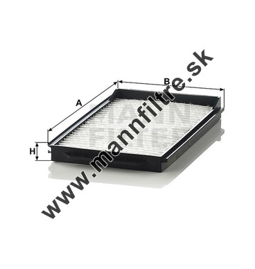 Kabínový filter MANN FILTER CU 1806-2