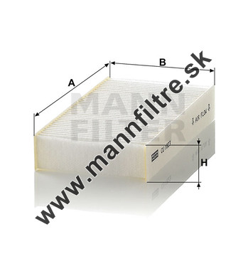 Kabínový filter MANN FILTER CU 1823