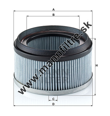 Kabínový filter MANN FILTER CU 1836