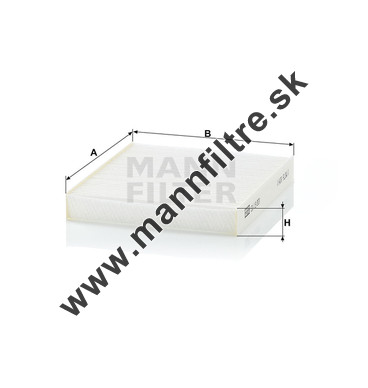 Kabínový filter MANN FILTER CU 19 001
