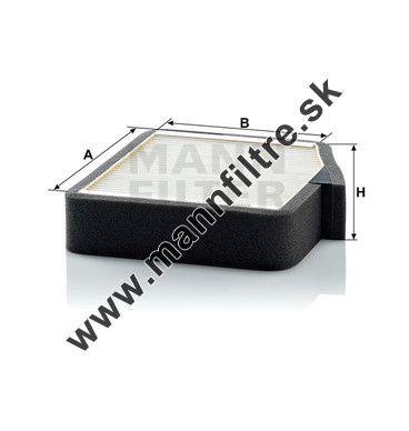 Kabínový filter MANN FILTER CU 19 002