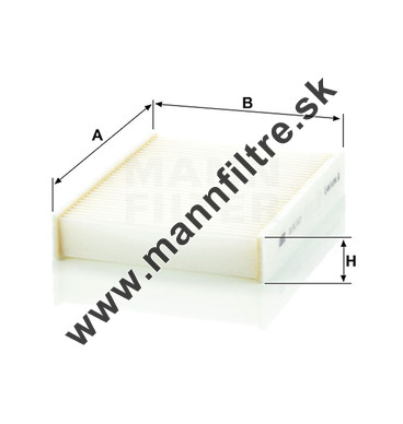 Kabínový filter MANN FILTER CU 20 013