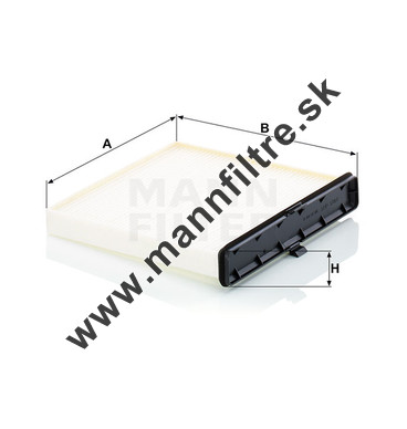 Kabínový filter MANN FILTER CU 20 018