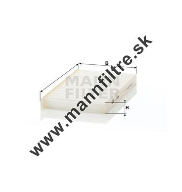 Kabínový filter MANN FILTER CU 21 005-2