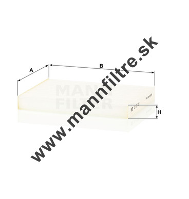 Kabínový filter MANN FILTER CU 21 009