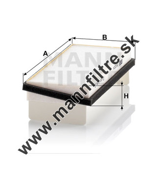 Kabínový filter MANN FILTER CU 2224-2