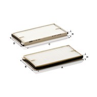 Kabínový filter MANN FILTER CU 22 002-2