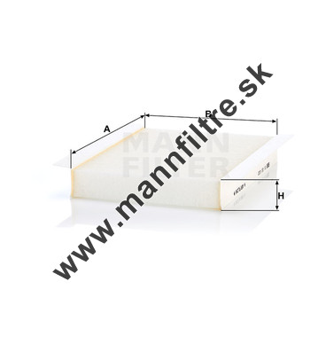 Kabínový filter MANN FILTER CU 22 022