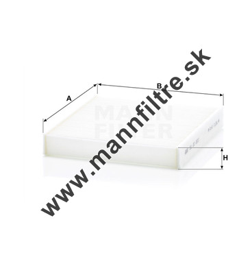 Kabínový filter MANN FILTER CU 22 023
