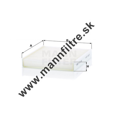 Kabínový filter MANN FILTER CU 22 032