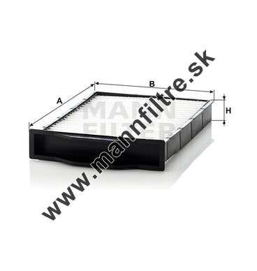 Kabínový filter MANN FILTER CU 2316