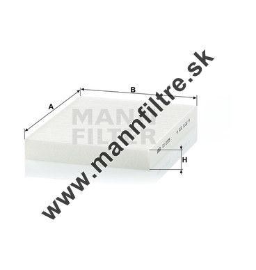 Kabínový filter MANN FILTER CU 2335