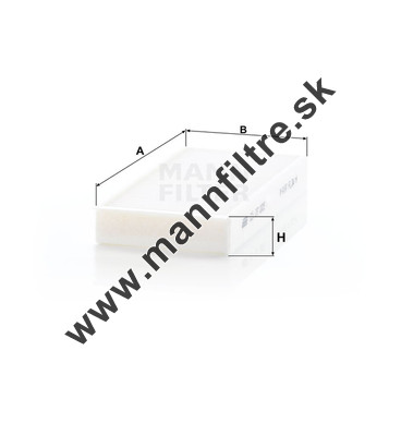 Kabínový filter MANN FILTER CU 23 005-2