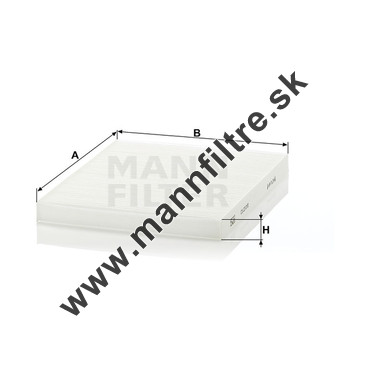 Kabínový filter MANN FILTER CU 23 010