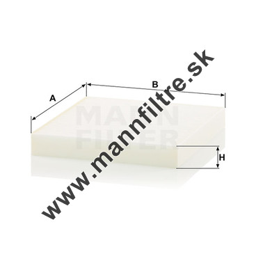 Kabínový filter MANN FILTER CU 23 019