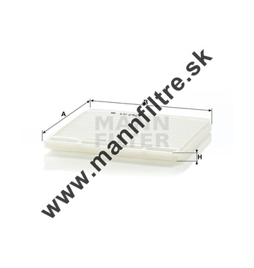Kabínový filter MANN FILTER CU 2425
