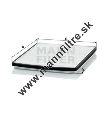 Kabínový filter MANN FILTER CU 2431