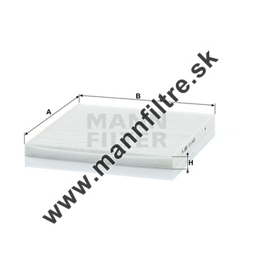 Kabínový filter MANN FILTER CU 2435