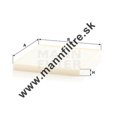 Kabínový filter MANN FILTER CU 24 008