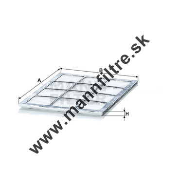 Kabínový filter MANN FILTER CU 2504